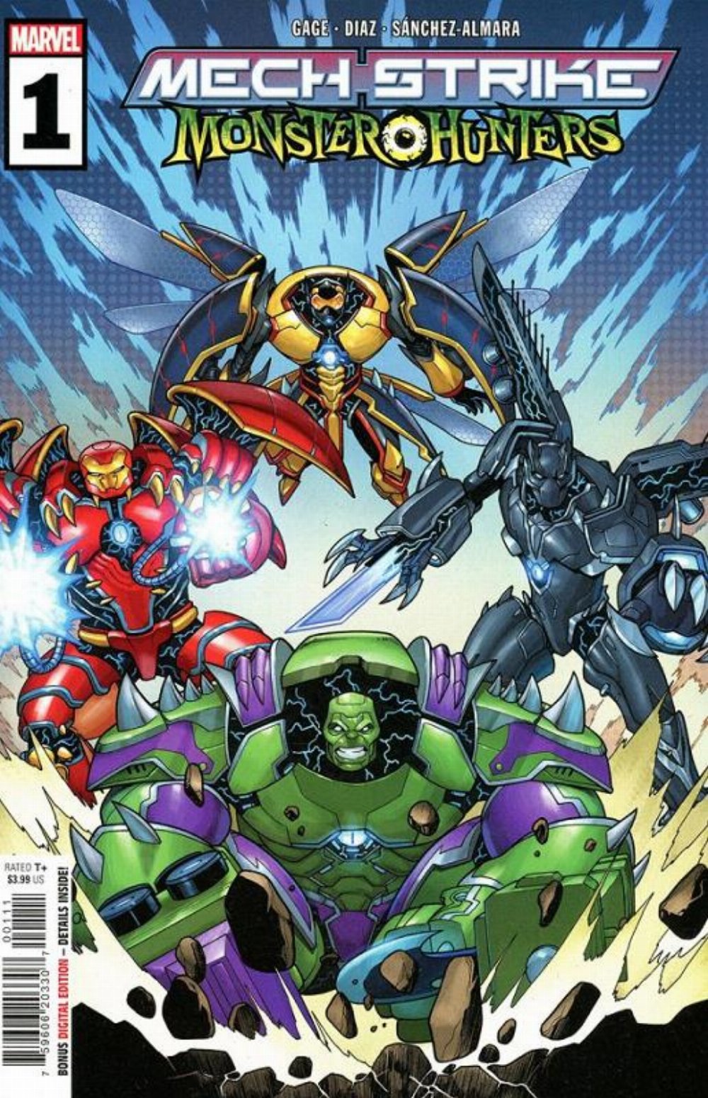 Τεύχος Κόμικ Mech Strike Monster Hunters #1 (OF 5)