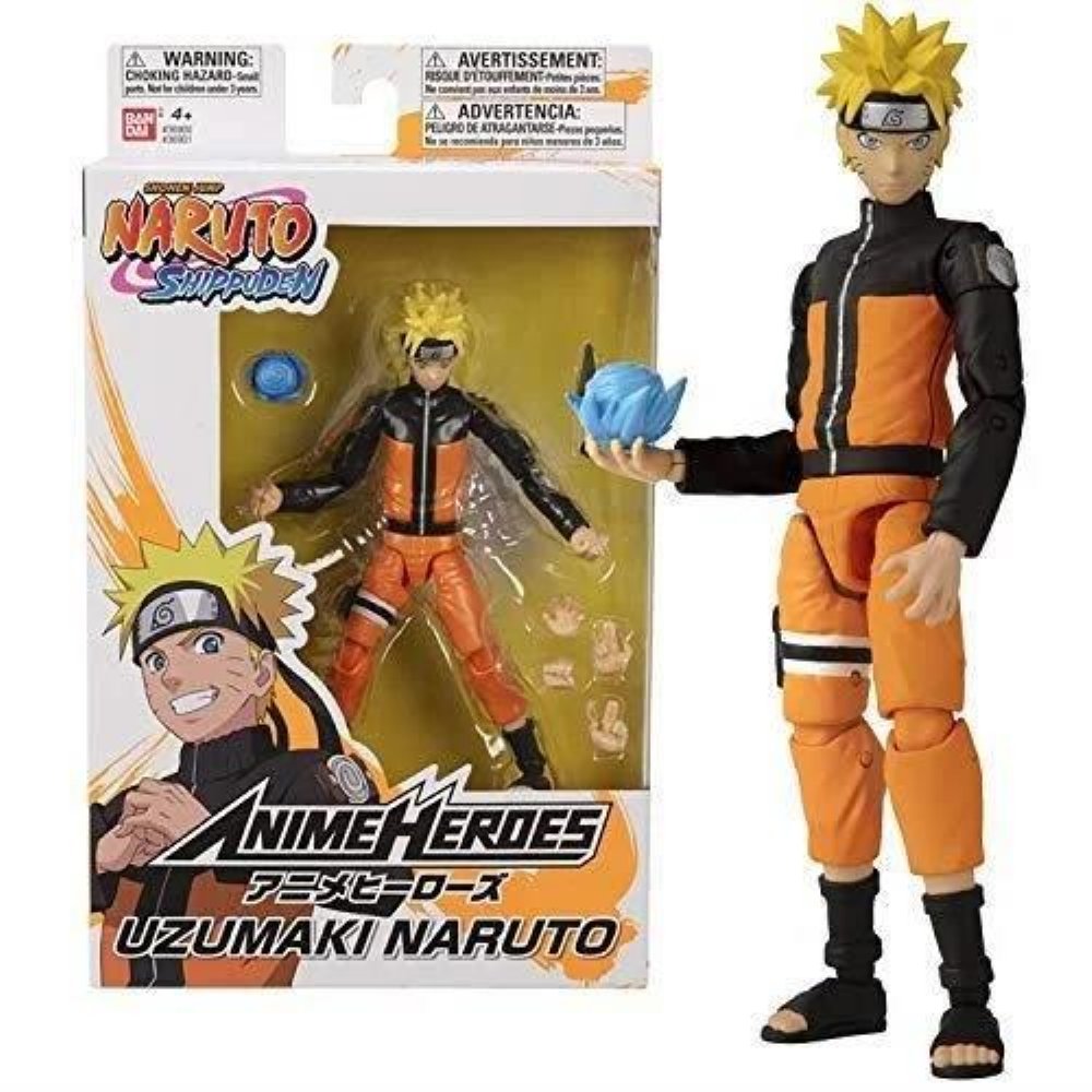 Φιγούρα Δράσης Naruto Shippuden: Anime Heroes – Uzumaki Naruto (17cm)
