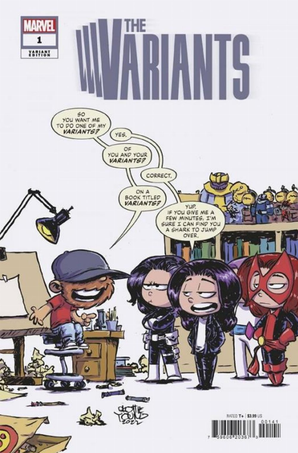 The Variants #1 (Of 5) Young Variant Cover
