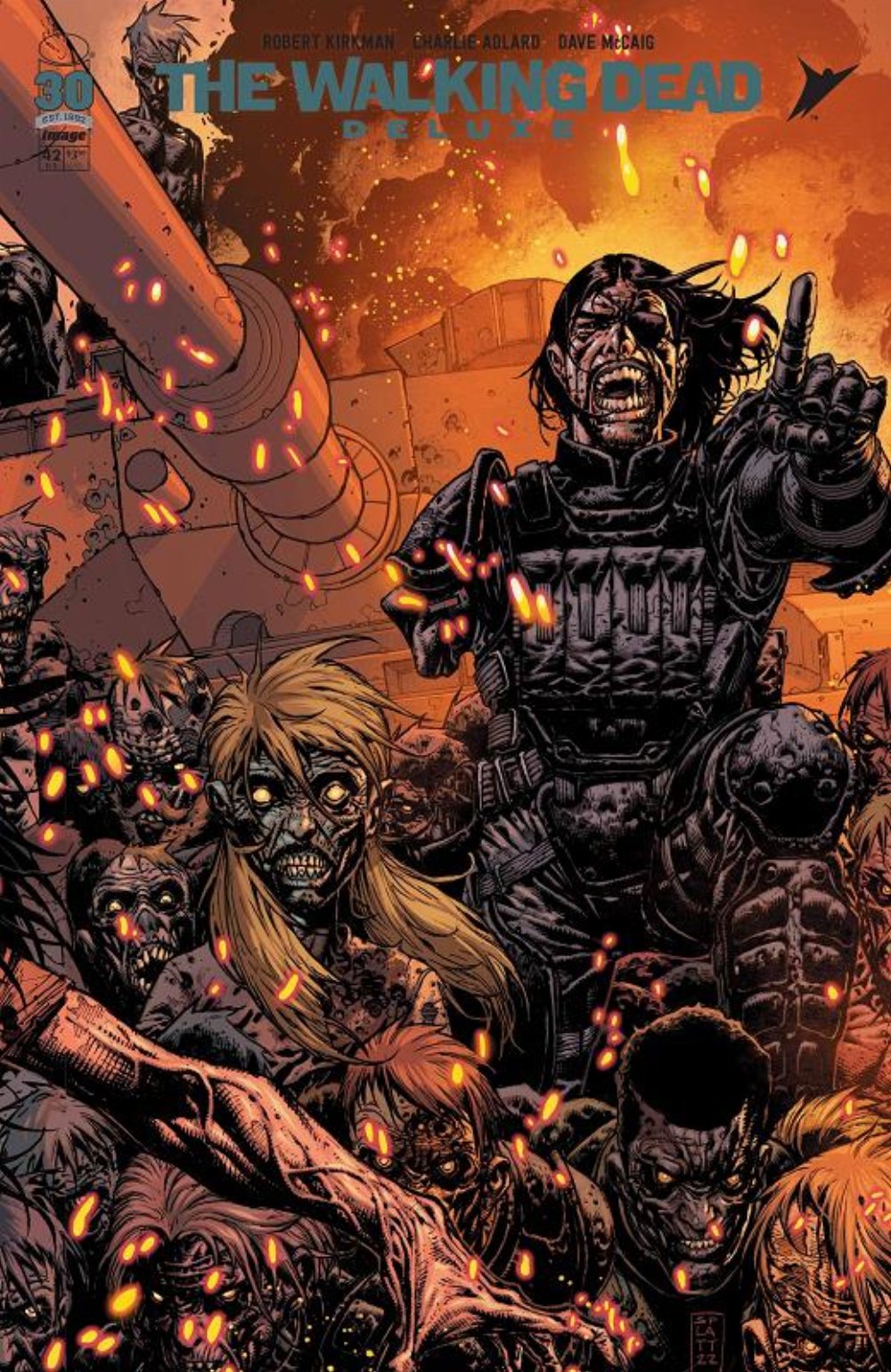Τεύχος Κόμικ The Walking Dead Deluxe #42 Cover C