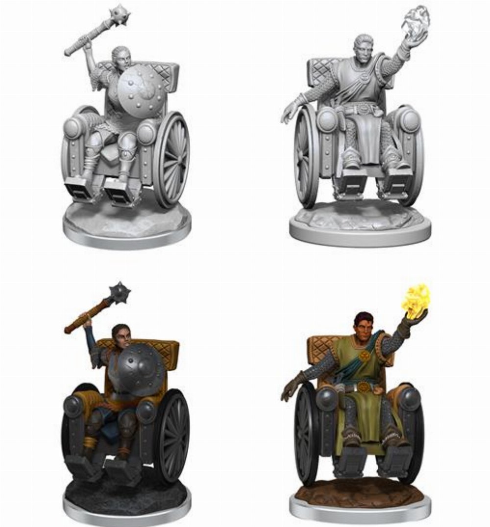 D&D Nolzur’s Marvelous Μινιατούρες – 2x Human Clerics