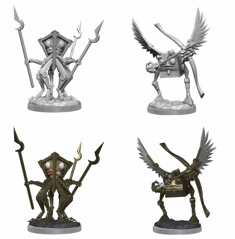 D&D Nolzur’s Marvelous Μινιατούρες – 2x Modrons