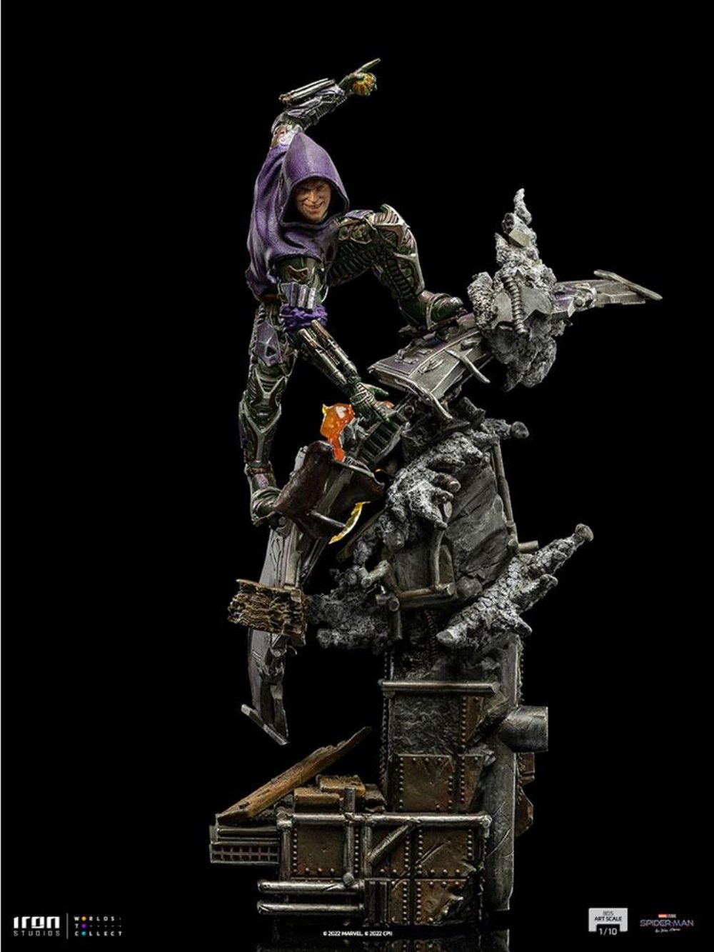 Marvel Spider-Man: No Way Home – Green Goblin BDS Art Scale 1/10 Φιγούρα Αγαλματίδιο (32cm)