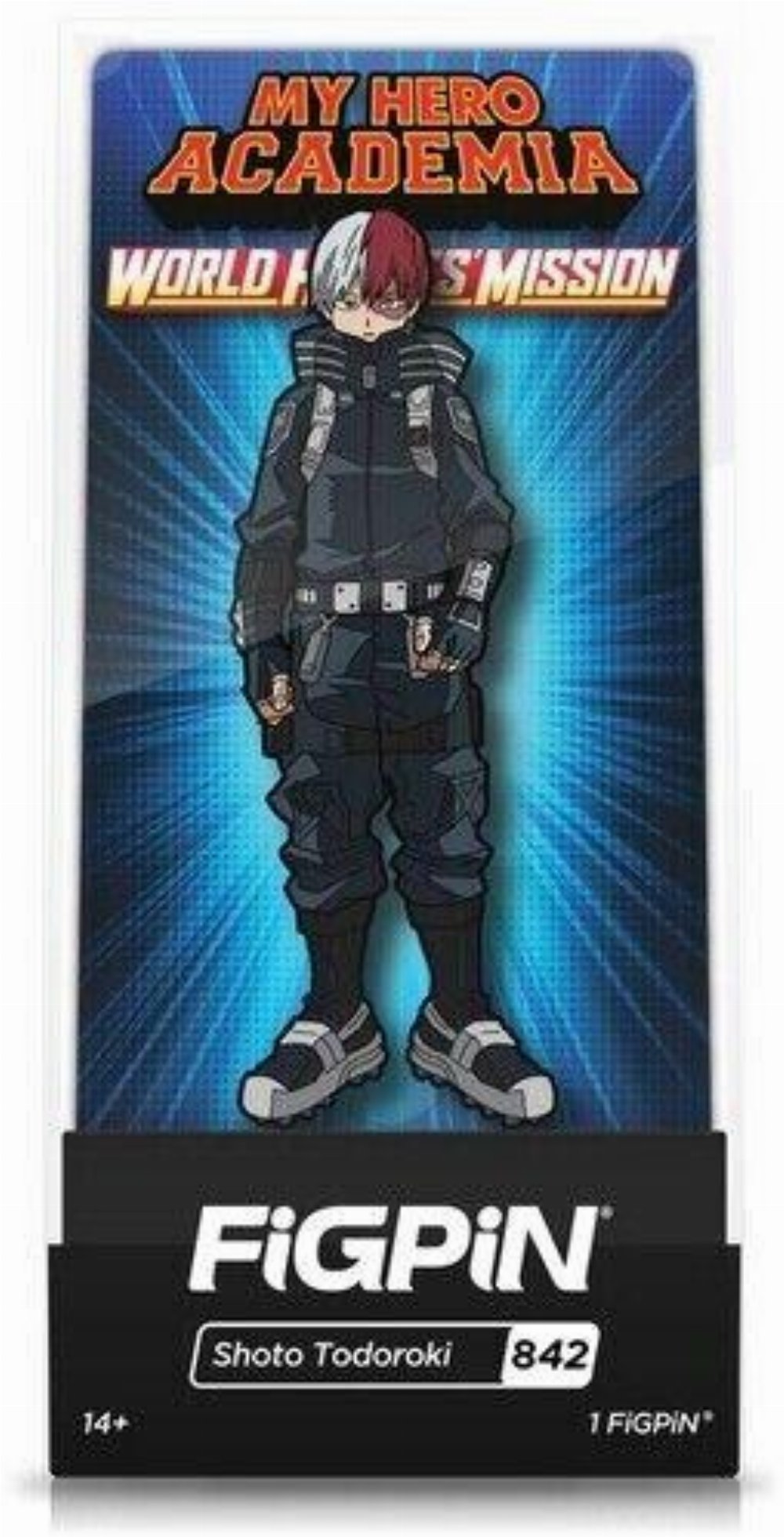 FiGPiN My Hero Academia – Shoto Todoroki #842 Φιγούρα Καρφίτσα