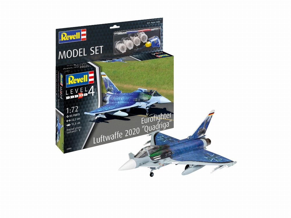 Σετ Μοντελισμού Eurofighter “Luftwaffe 2020 Quadriga” (1:72)