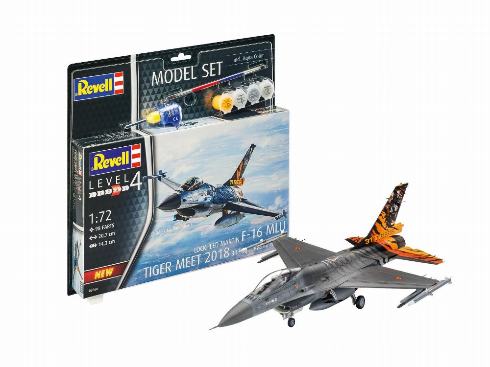 Σετ Μοντελισμού F-16 Mlu 31 Tiger Meet (1:72)