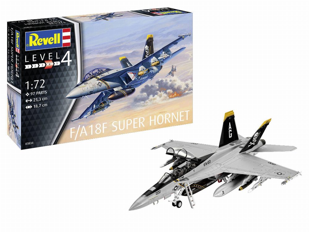 Σετ Μοντελισμού F/A-18F Super Hornet (1:72)