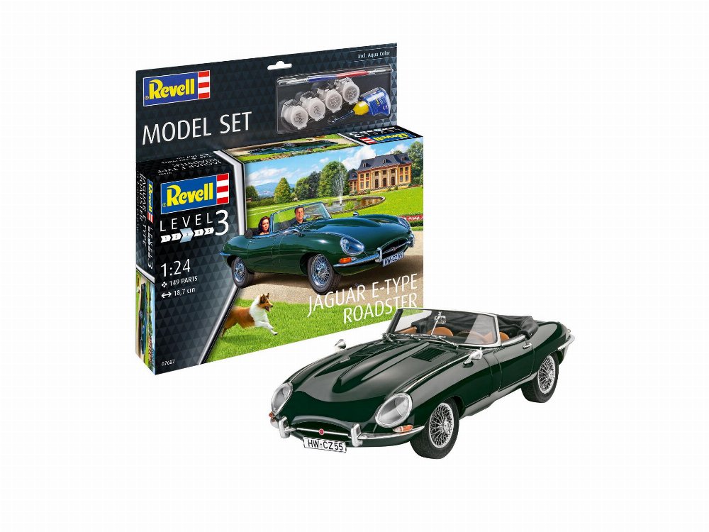 Σετ Μοντελισμού Jaguar E-Type Roadster (1:24)