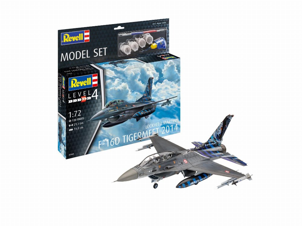 Σετ Μοντελισμού Lockheed Martin F-16D Tigermeet 2014 (1:72)