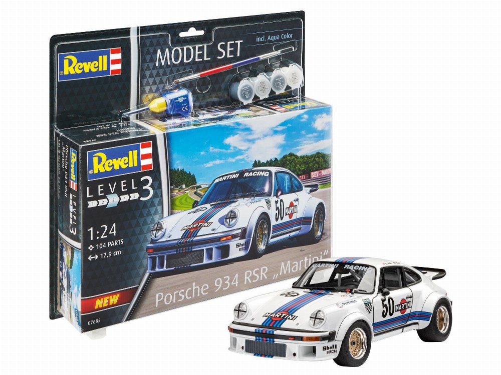 Σετ Μοντελισμού Porsche 934 RSR “Martini” (1:24)