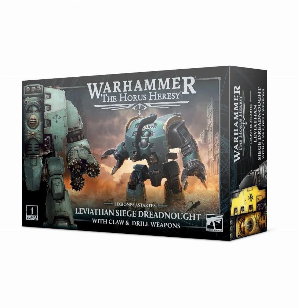 Warhammer: The Horus Heresy – Legiones Astartes: Leviathan Siege Dreadnought with Claw & Drill Weapons
