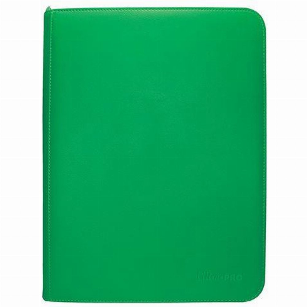 Ultra Pro 9-Pocket Zippered Pro-Binder – Green