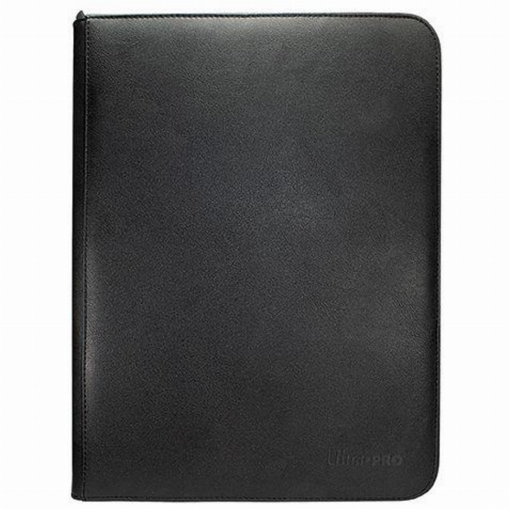 Ultra Pro 9-Pocket Zippered Pro-Binder – Vivid Black
