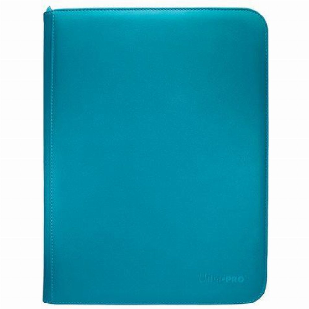 Ultra Pro 9-Pocket Zippered Pro-Binder – Vivid Teal