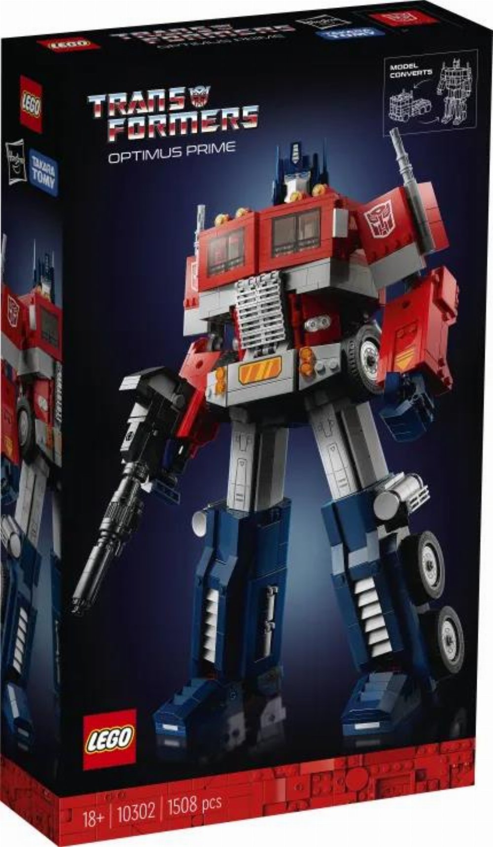 LEGO Icons Transformers – Optimus Prime (10302)