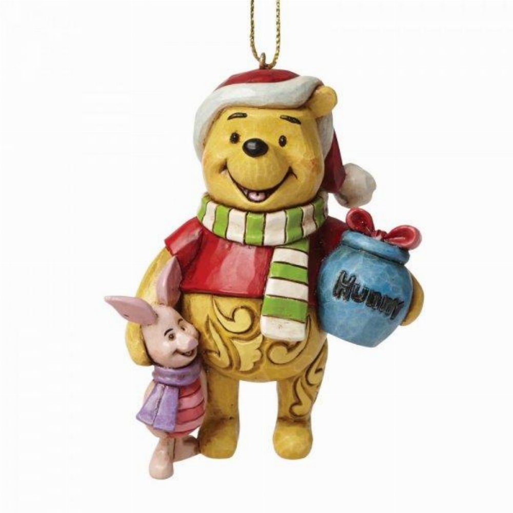 Winnie the Pooh: Enesco – Winnie the Pooh and Piglet Χριστουγεννιάτικο Στολίδι