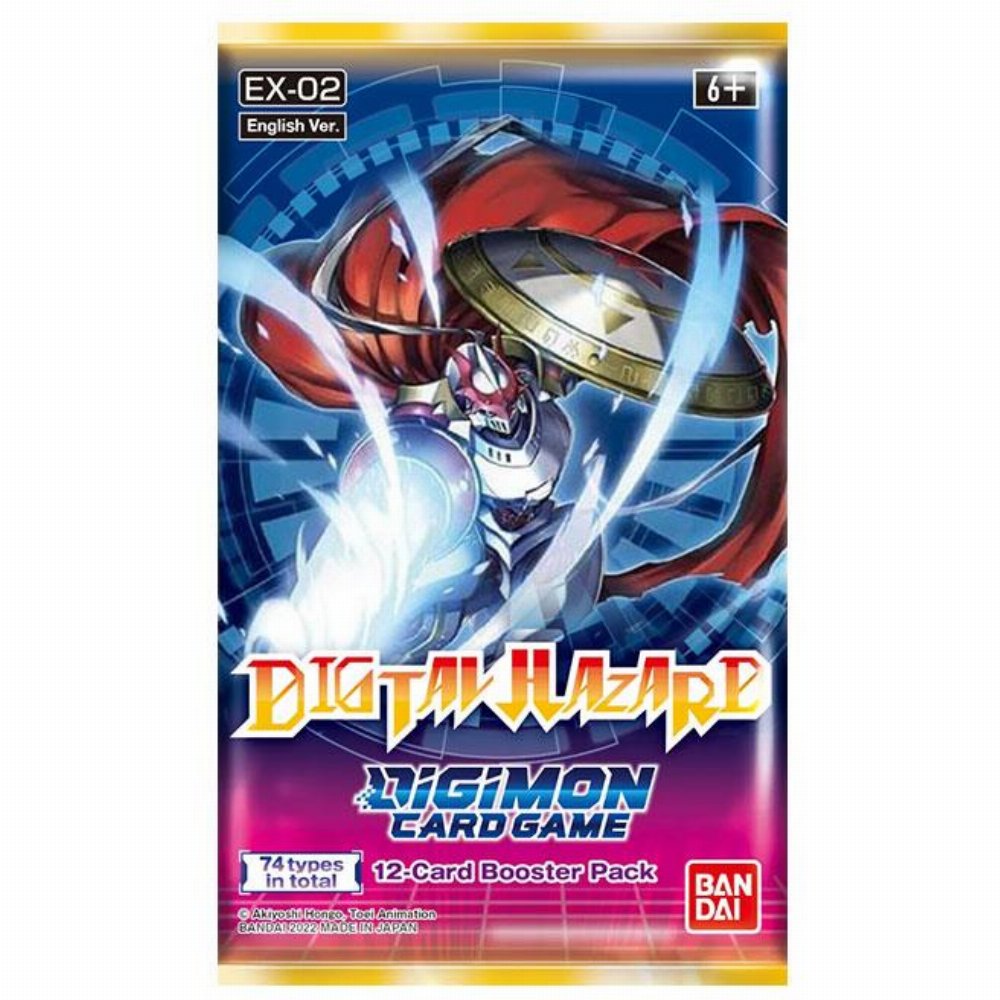 Digimon Card Game – EX-02 Digital Hazard Booster