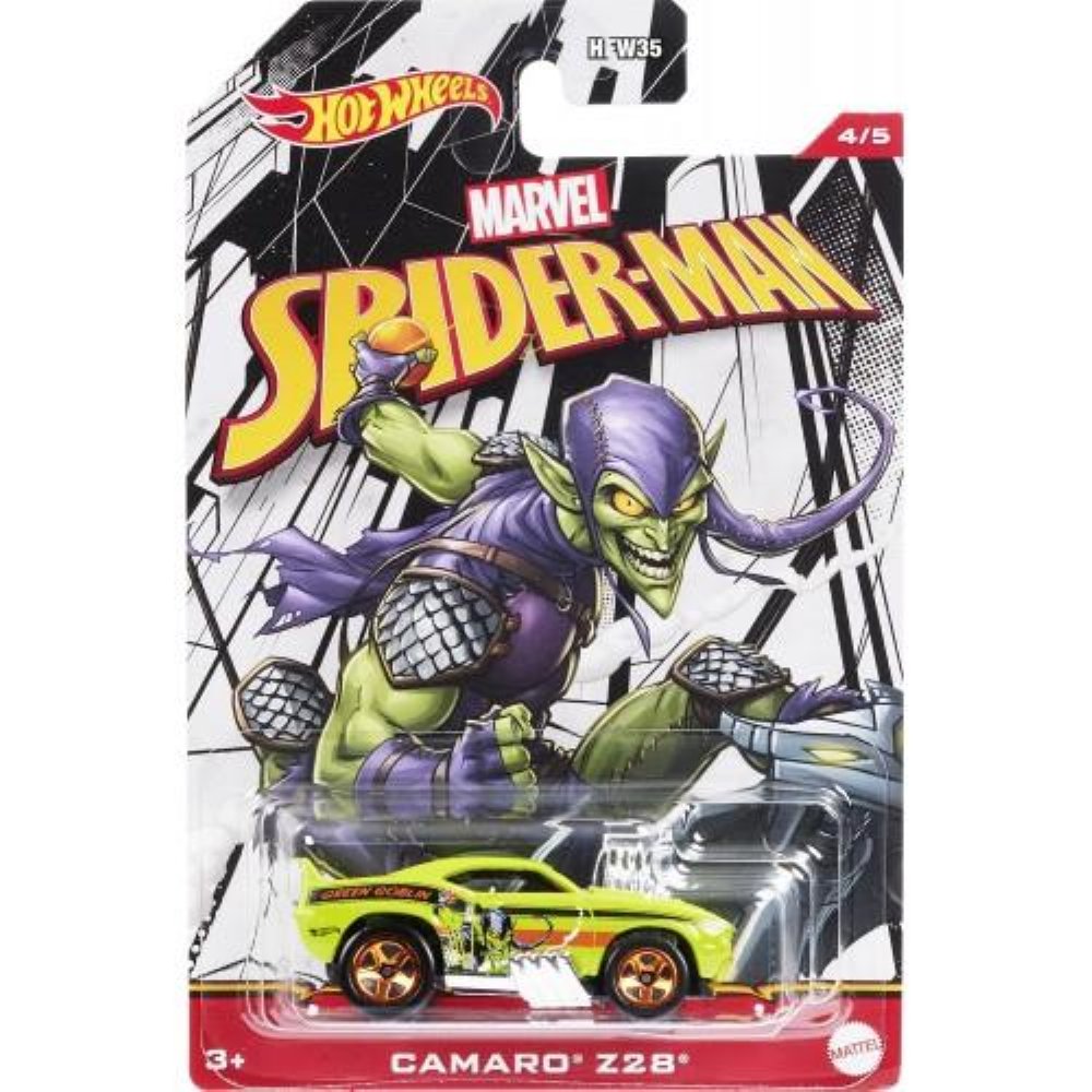 Hot Wheels – Marvel Spiderverse: Camaro Z28