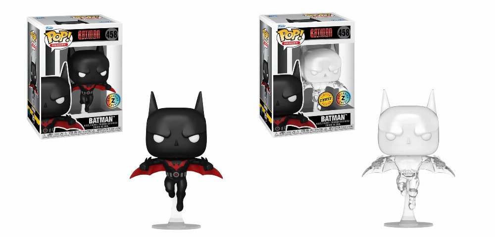 Φιγούρα Funko POP! Bundle of 2: DC Heroes: Batman Beyond – Batman #458 & Chase (Zavvi Exclusive)