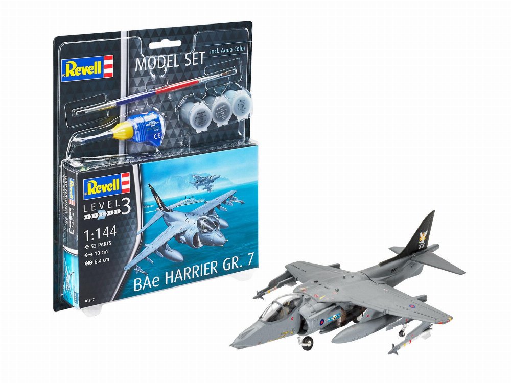 Σετ Μοντελισμού Bae Harrier GR.7 (1:144)