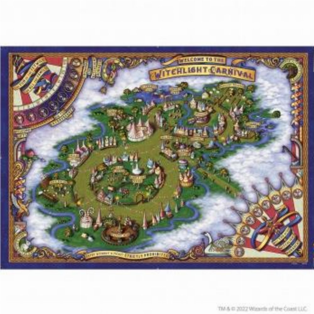 Dungeons & Dragons 5th Edition – The Domain of Prismeer and The Witchlight Carnival Χάρτης Τοίχου