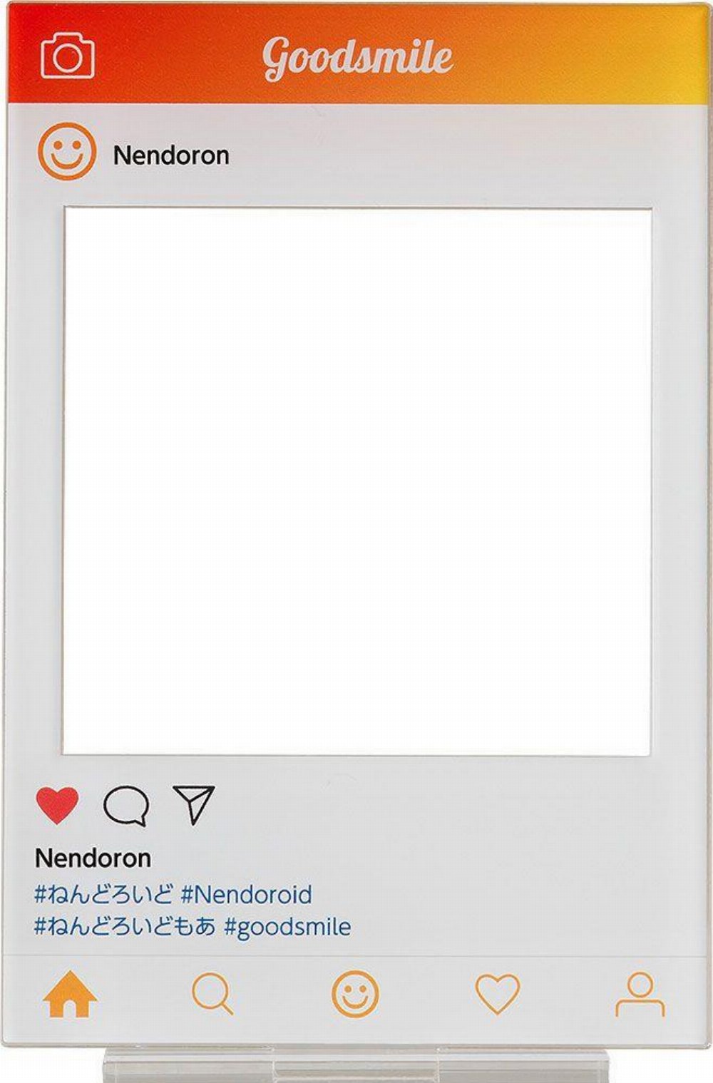 Good Smile Company – Social Media Acrylic Frame Stand για Nendoroid Φιγούρες Δράσης