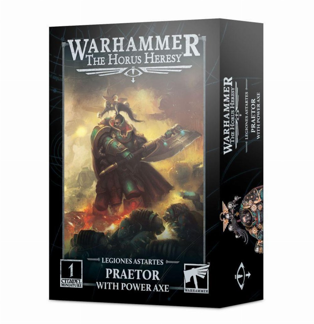 Warhammer: The Horus Heresy – Legiones Astartes: Legion Praetor with Power Axe