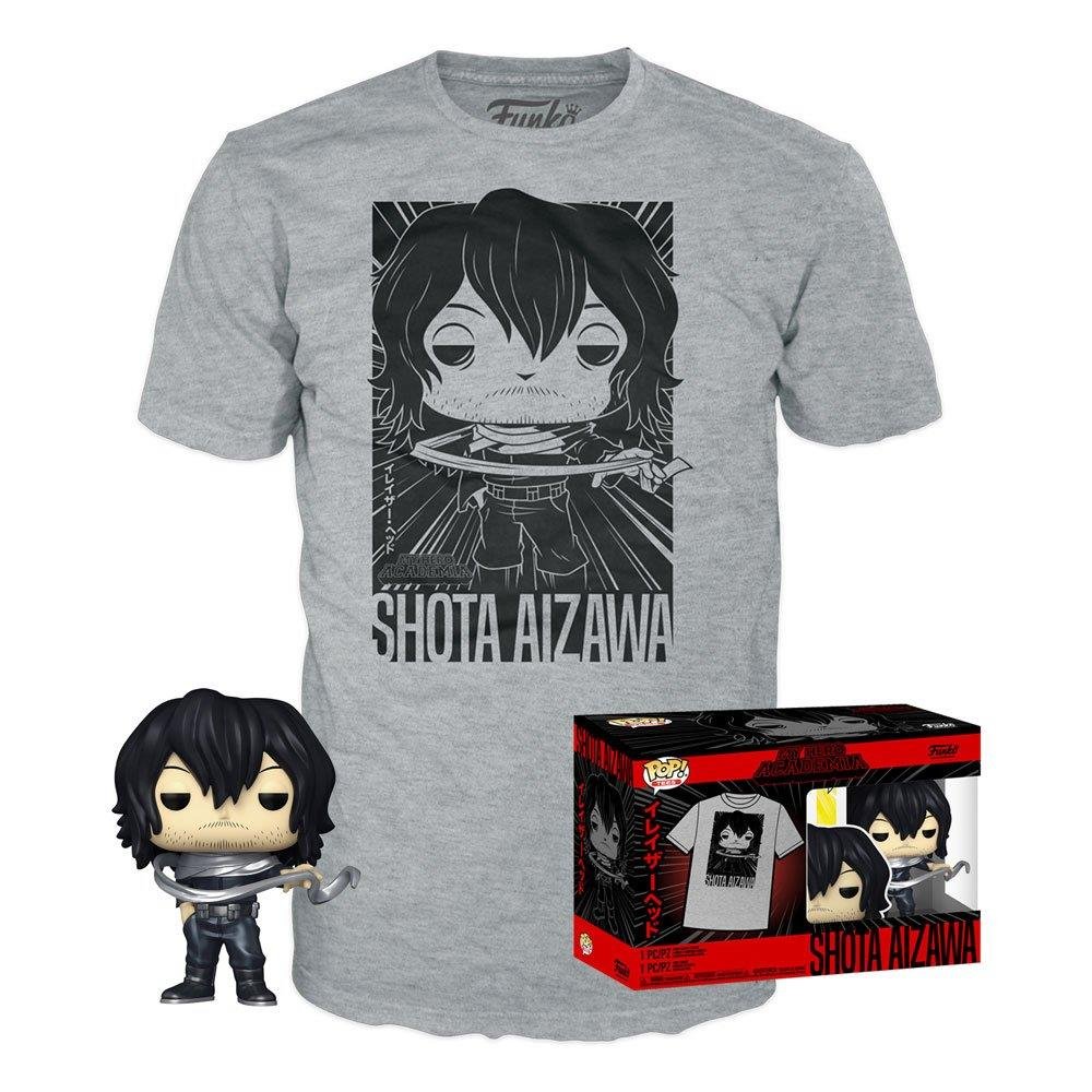 Συλλεκτικό Funko Box: My Hero Academia – Shota Aizawa (Metallic) Funko POP! with T-Shirt (S)