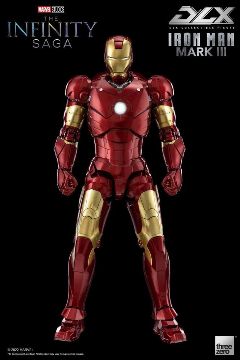 Marvel: Infinity Saga – Iron Man Mark 3 Φιγούρα Δράσης (17cm)