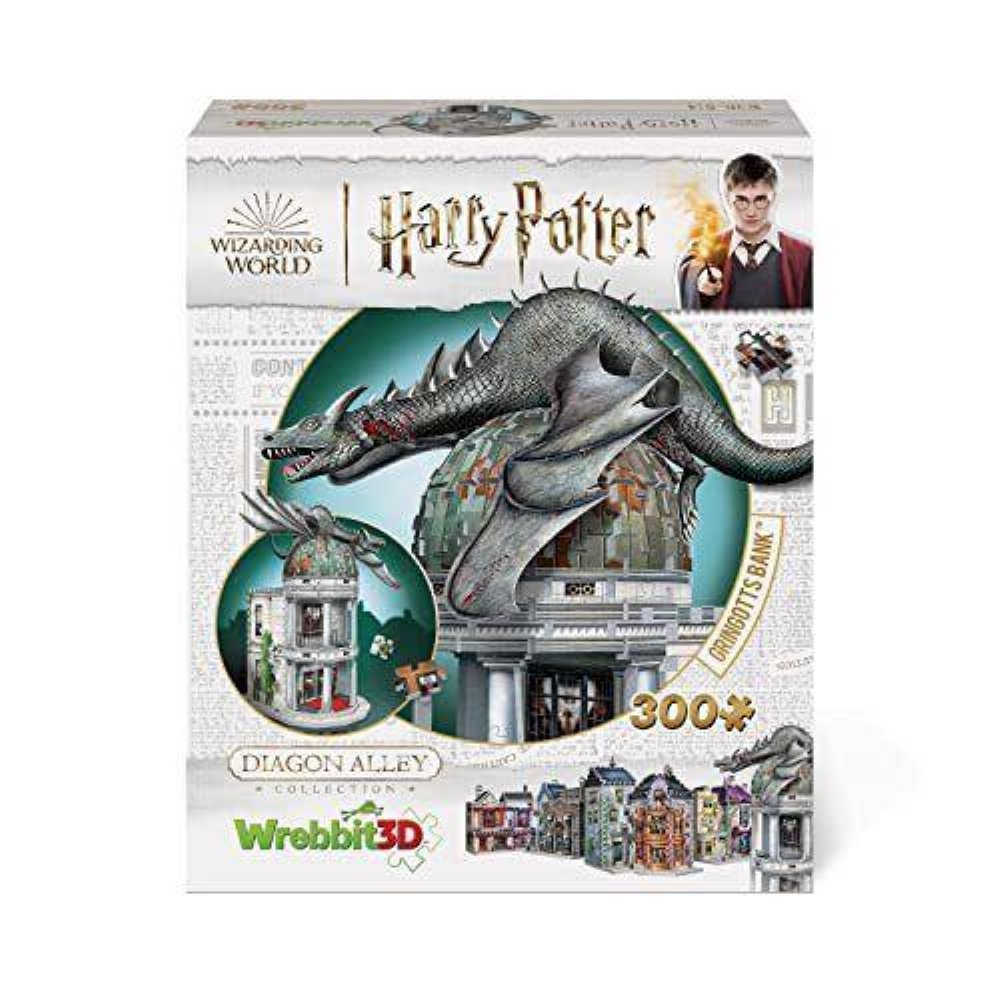 Παζλ 3D 300 κομμάτια – Harry Potter: Gringotts Bank