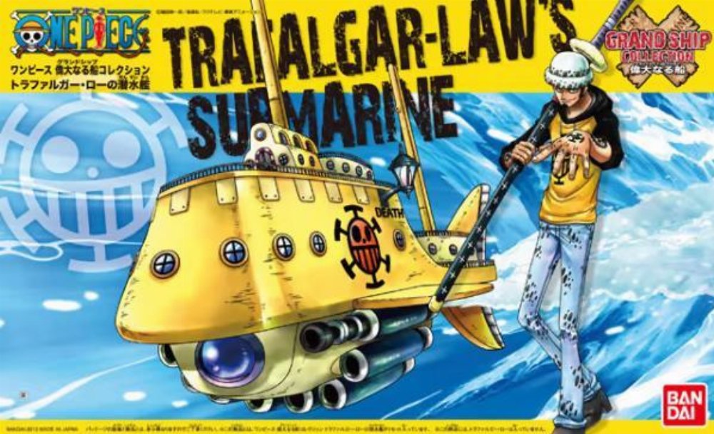 One Piece: Grand Ship Collection – Trafalgar Law’s Submarine Σετ Μοντελισμού