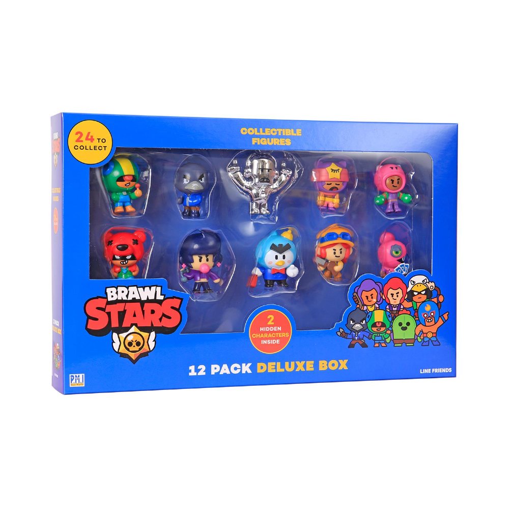 Brawl Stars – S1 Deluxe 12-Pack Φιγούρες (Τυχαίο Περιεχόμενο)
