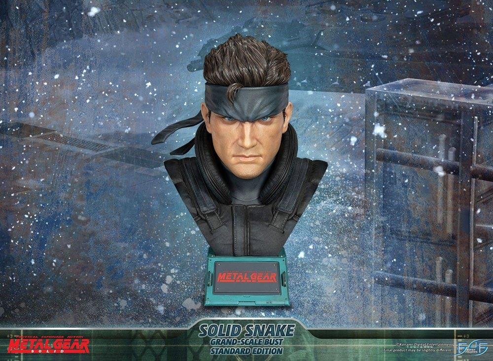 Metal Gear Solid – Solid Snake Bust (31cm)