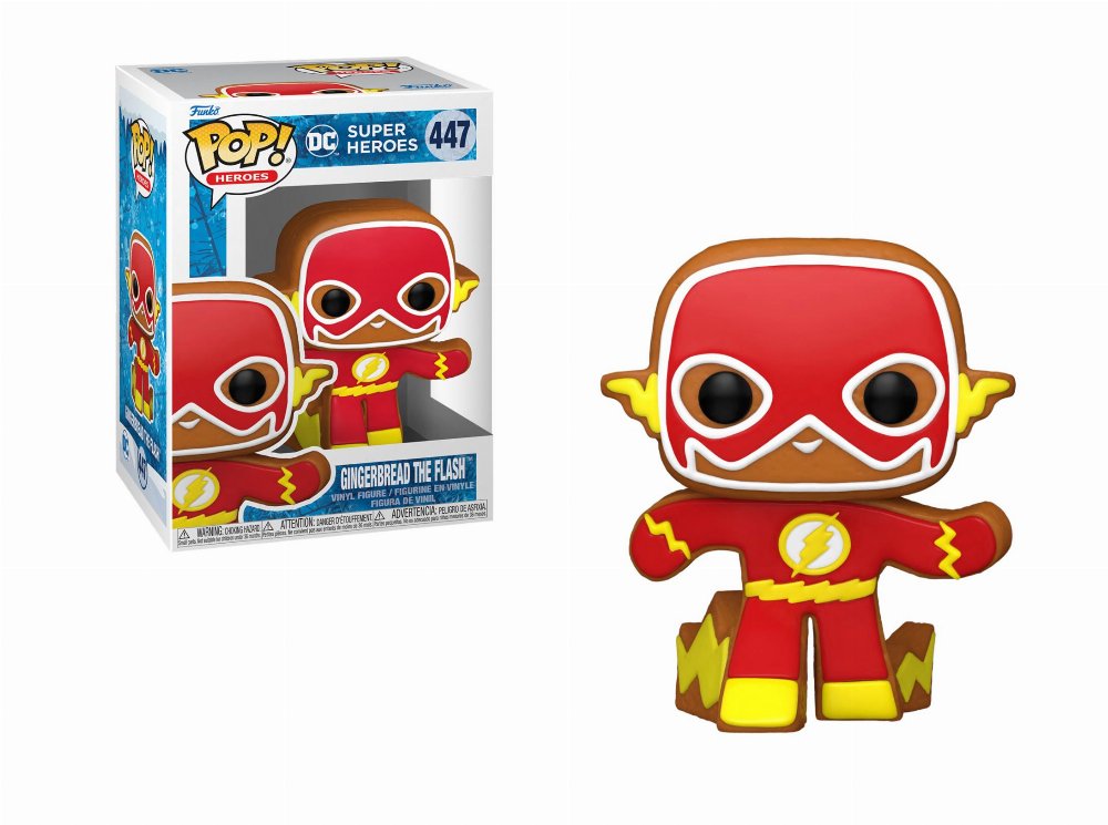 Φιγούρα Funko POP! DC Heroes: Holiday – Gingerbread Flash #447