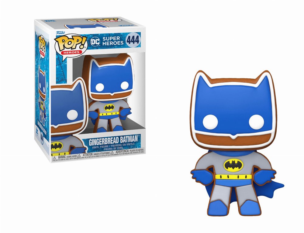 Φιγούρα Funko POP! DC Heroes: Holiday – Gingerbread Batman #444