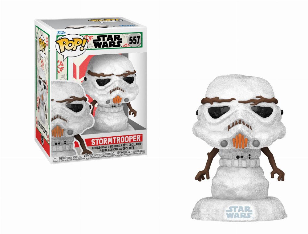 Φιγούρα Funko POP! Star Wars: Holiday – Stormtrooper (Snowman) #557