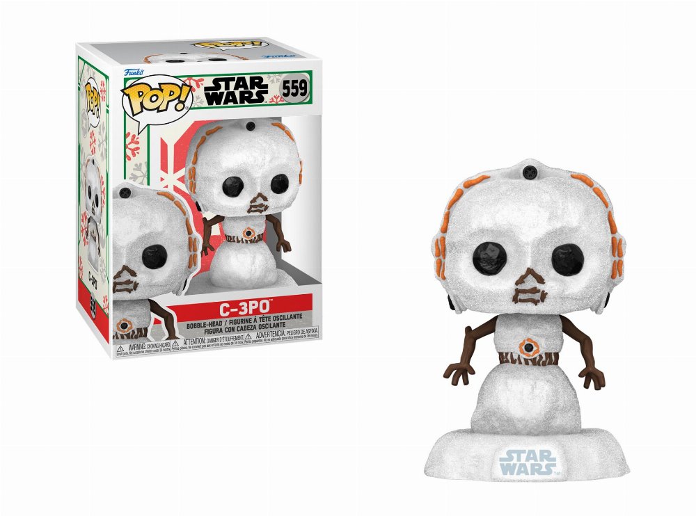 Φιγούρα Funko POP! Star Wars: Holiday – C-3PO (Snowman) #559