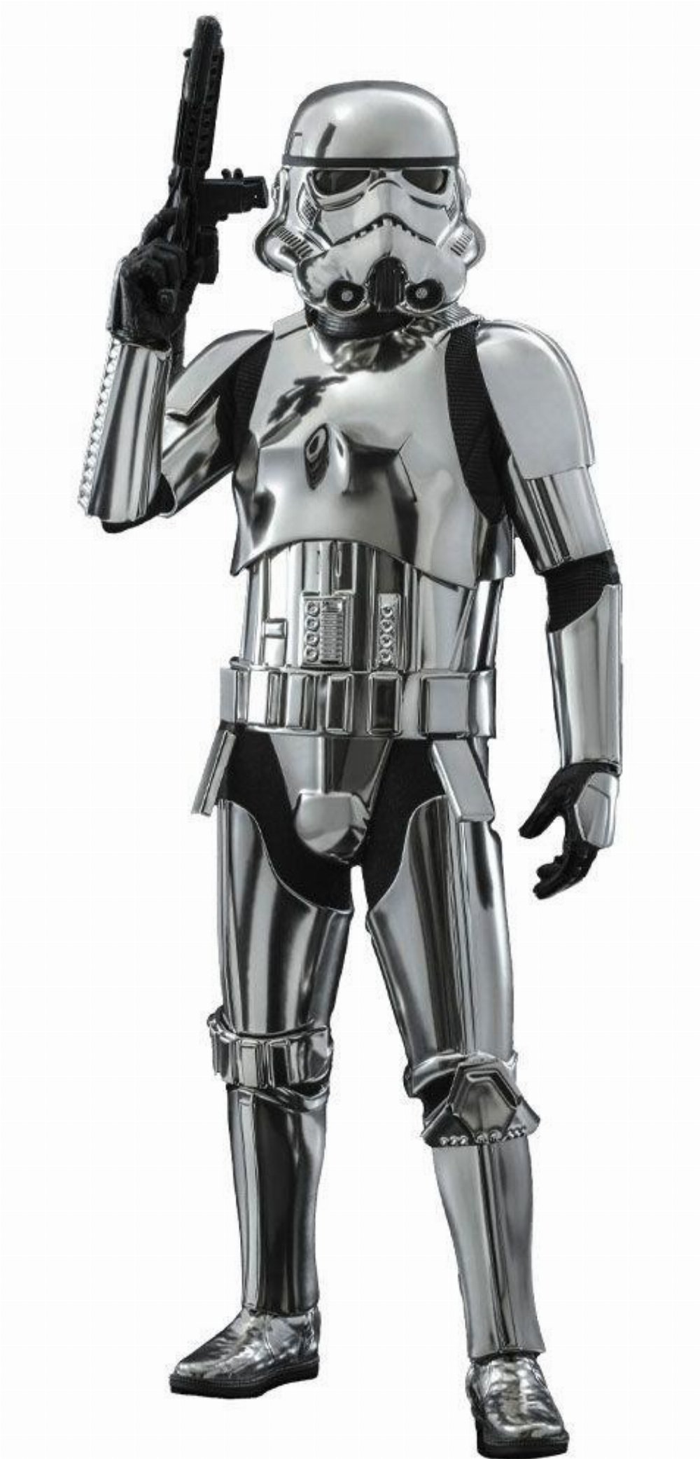 Star Wars: Hot Toys Masterpiece – Stormtrooper Chrome Version Φιγούρα Δράσης (30cm)
