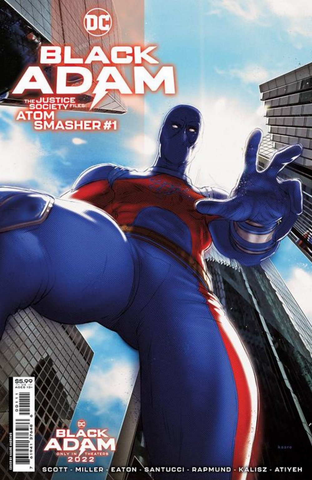 Τεύχος Κόμικ Black Adam The Justice Society Files Atom Smasher #1 (One-Shot)