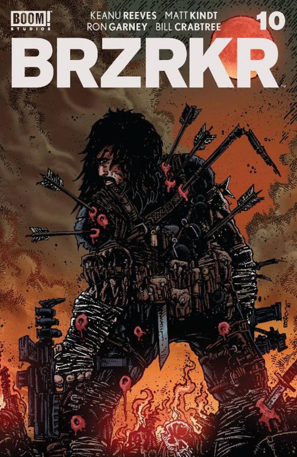 Τεύχος Κόμικ BRZRKR (Berzerker) #10 (OF 12) Cover D Foil