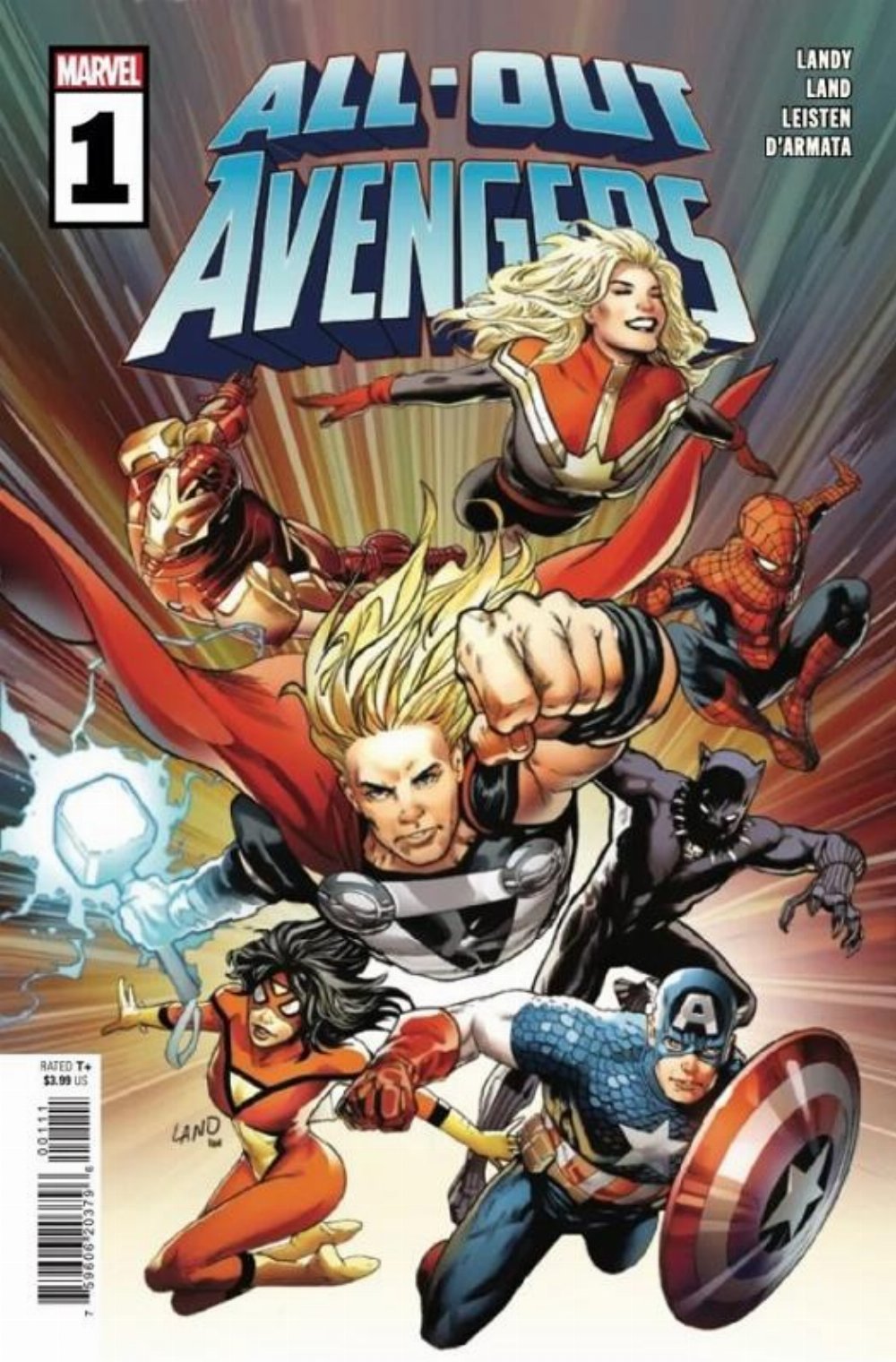 Τεύχος Κόμικ All-Out Avengers #01