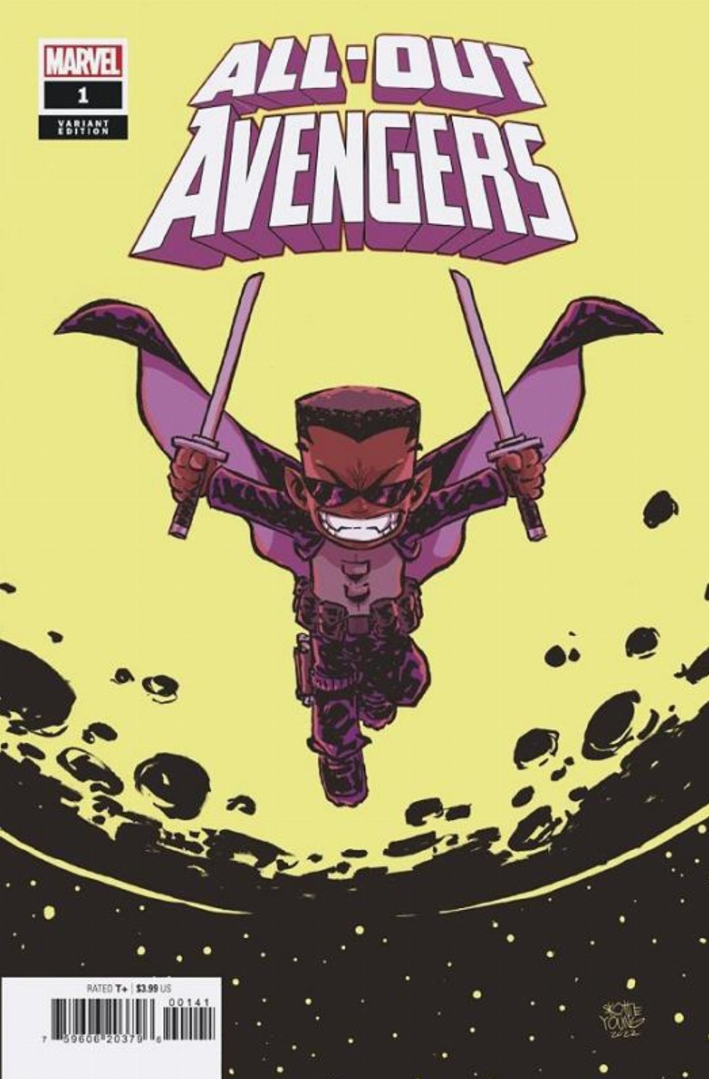 All-Out Avengers #01 Young Variant Cover