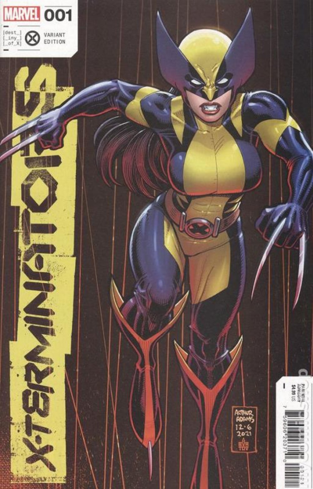 X-Terminators #1 (OF 5) Arthur Adams Variant Cover