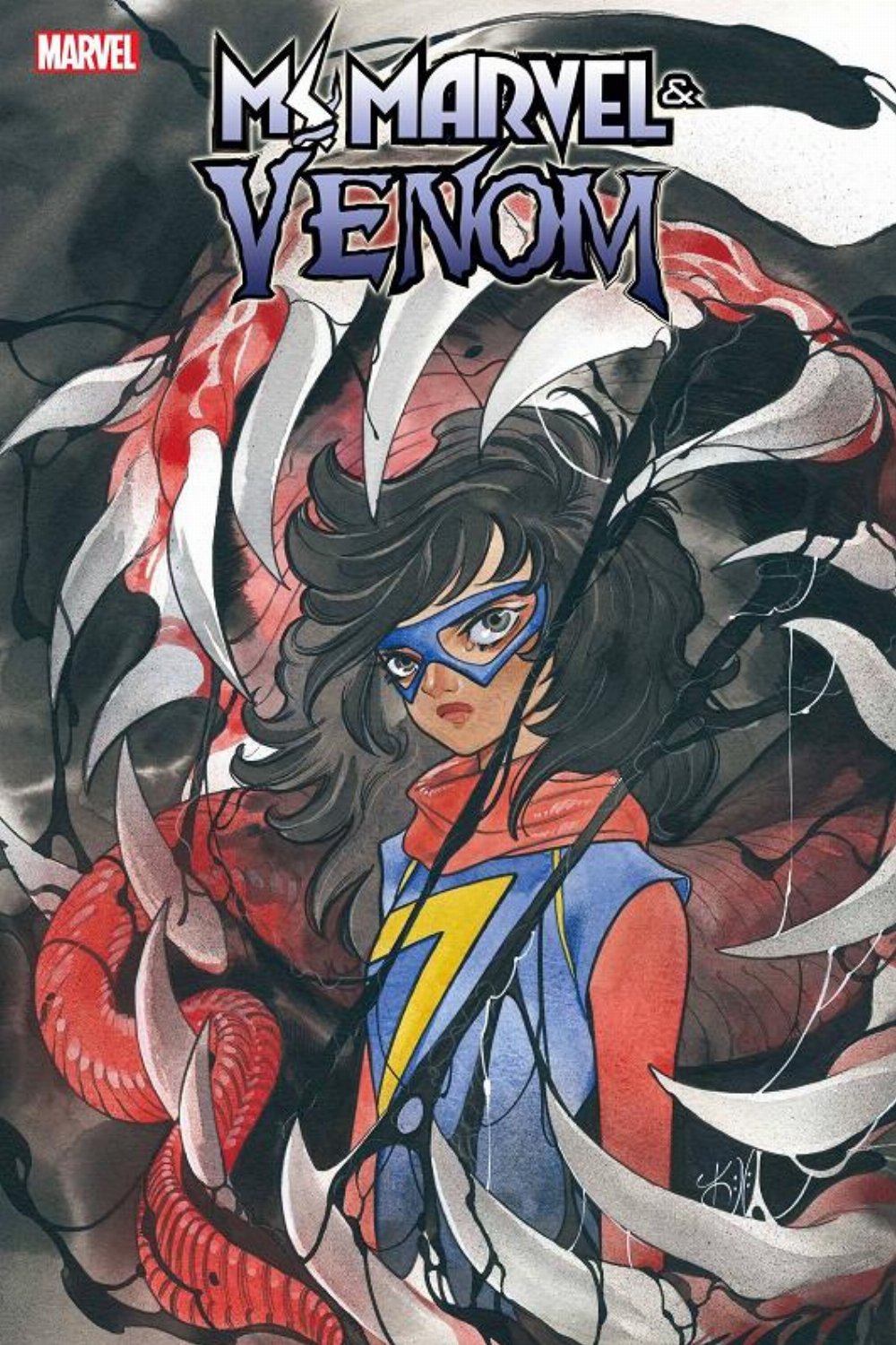 Ms Marvel & Venom #1 Momoko Variant Cover