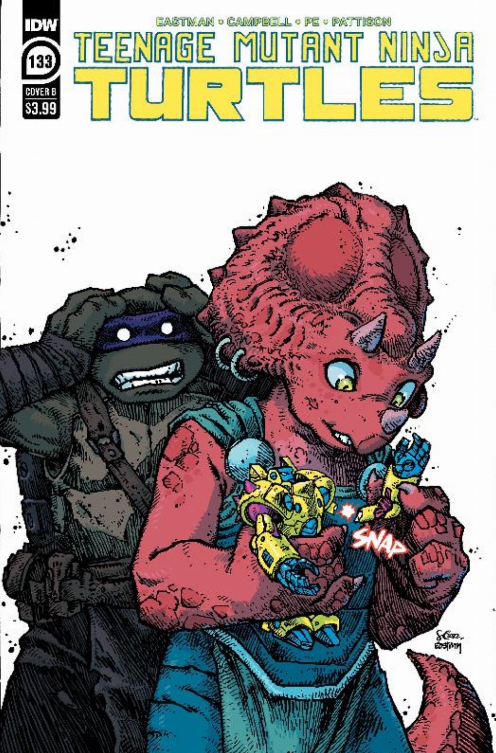 Τεύχος Κόμικ Teenage Mutant Ninja Turtles #133 Cover B
