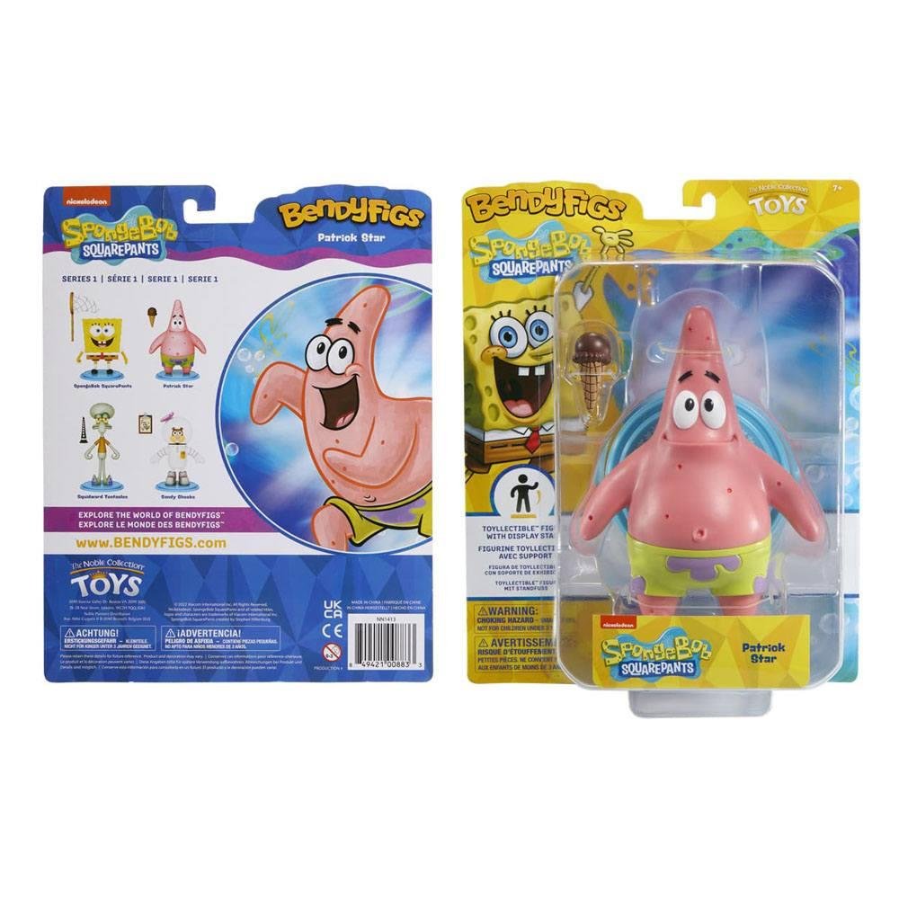 SpongeBob SquarePants: Bendyfigs – Patrick Φιγούρα (16cm)