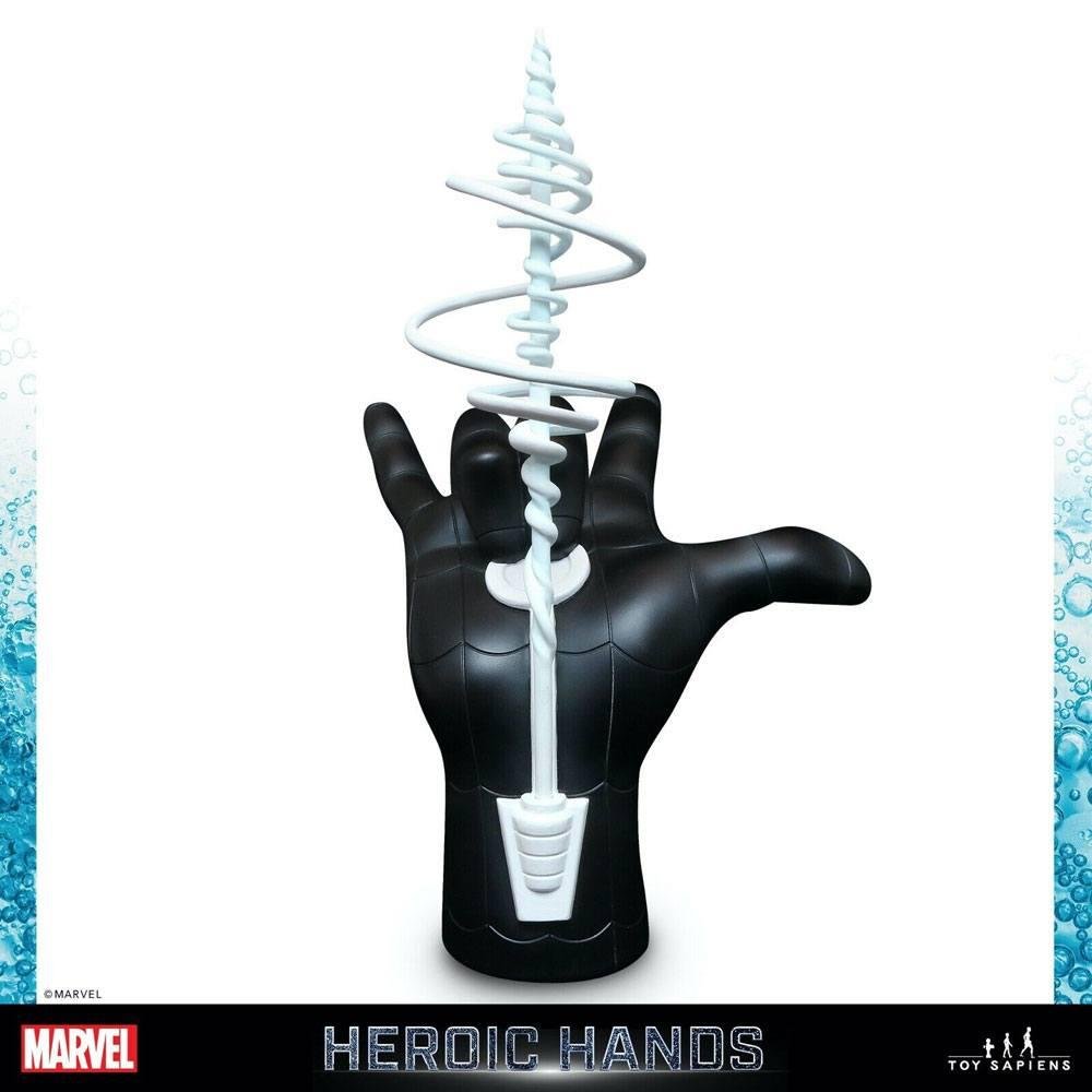Marvel: Heroic Hands – Spider-Man Black #01B Life-Sized Αγαλματίδιο (26cm)