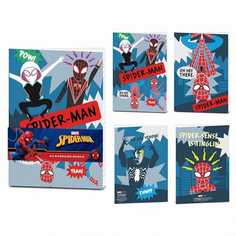 Marvel – Spider-Man A5 Σετ Σημειωματάρια (2 Τεμάχια)