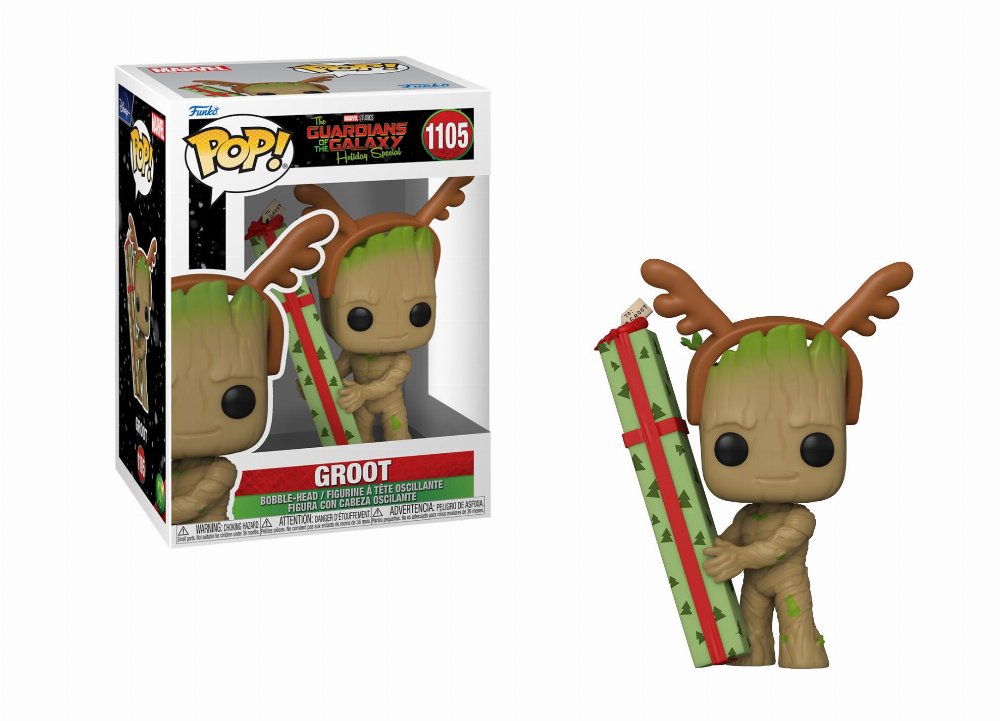Φιγούρα Funko POP! Marvel: Holiday – Groot #1105
