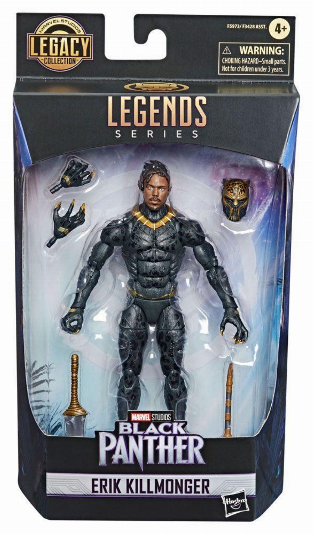 Marvel Legends – Erik Killmonger (Legacy) Φιγούρα Δράσης (15cm)